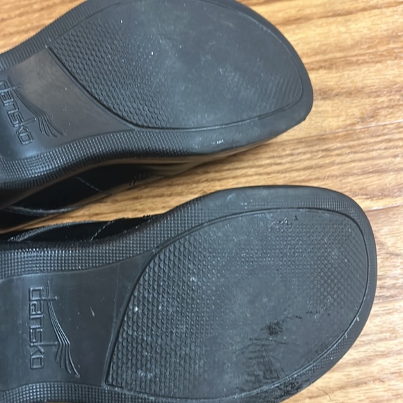 Dansko 90s Y2K Leather Wingtip Oxford Chunky Platform Shoes Made in Portugal - Picture 10 of 10